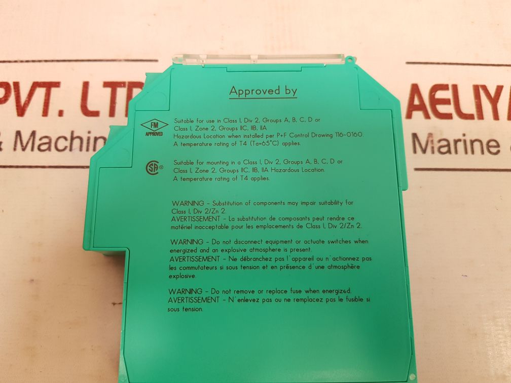 Pepperl+Fuchs Kfd2-eb2 Switch Amplifier 189783