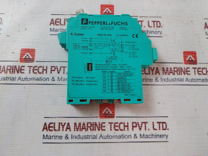 Pepperl+Fuchs KFD2-GS-1.2W Current/Voltage Trip Value 38311S 20-30Vdc 39-44Ma