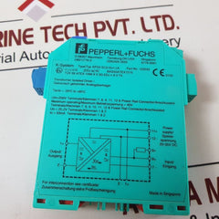 Pepperl+Fuchs Kfd2-scd-ex1.Lk Transformer Isolated Driver 122033