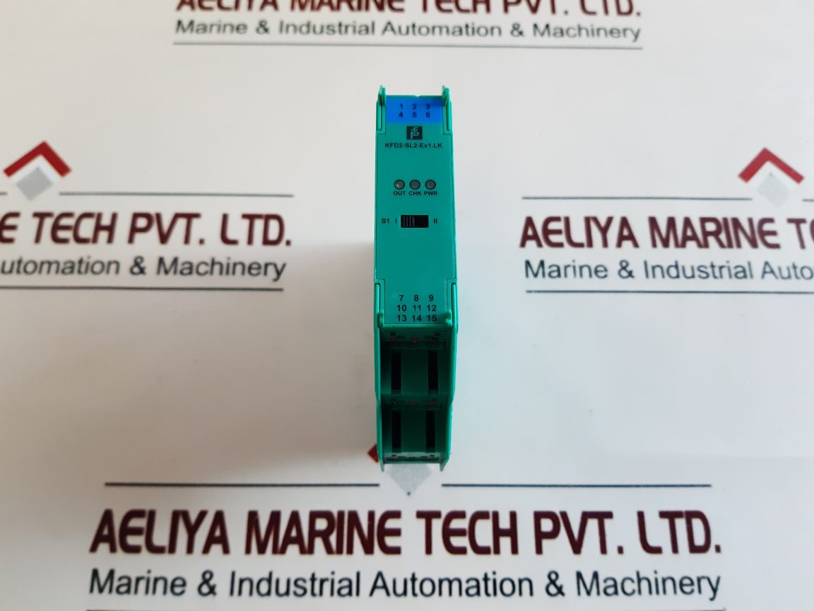 Pepperl+Fuchs Kfd2-sl2-ex1.Lk Solenoid Driver 1-channel Isolated Barrier 200542