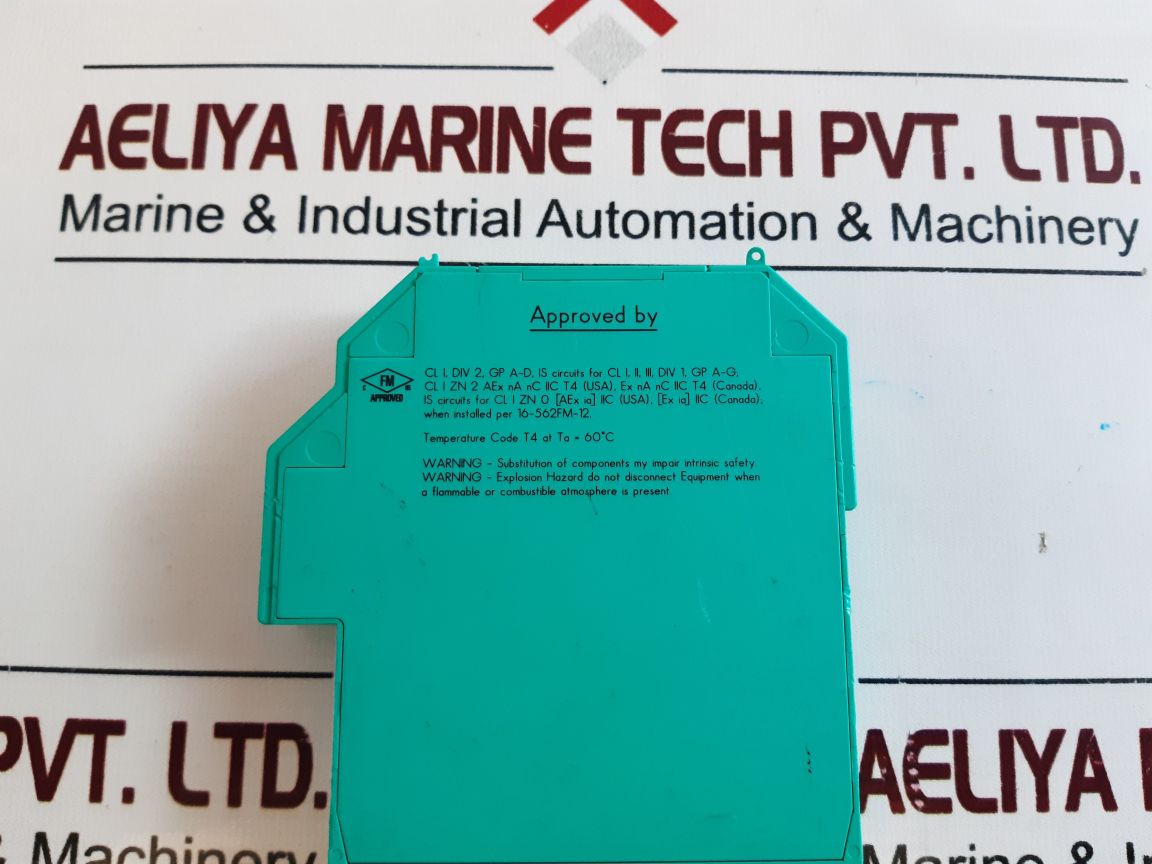 Pepperl+Fuchs Kfd2-sl2-ex1.Lk Solenoid Driver 1-channel Isolated Barrier 200542