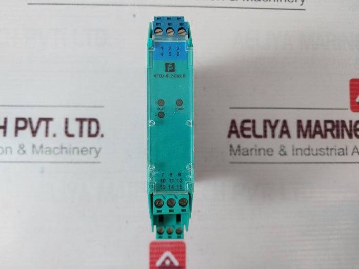 Pepperl+Fuchs Kfd2-sl2-ex2.B Safety Barrier 184259 Dc 20-30V/165-100Ma