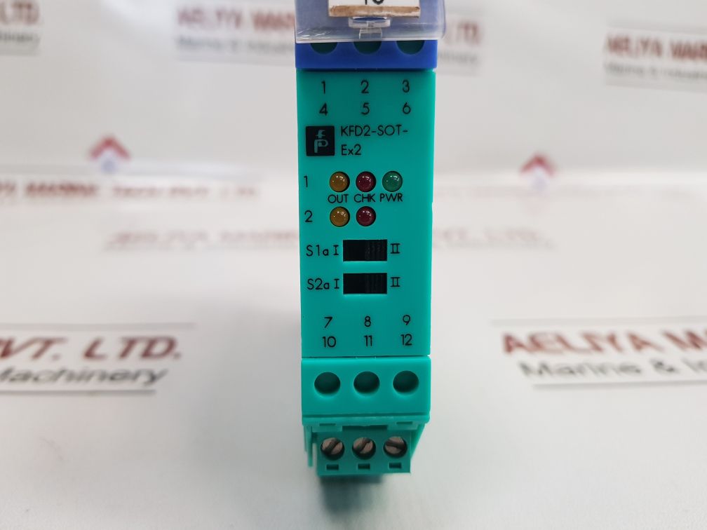 Pepperl+Fuchs K-system Kfd2-sot-ex2 Switch Amplifier 34065S