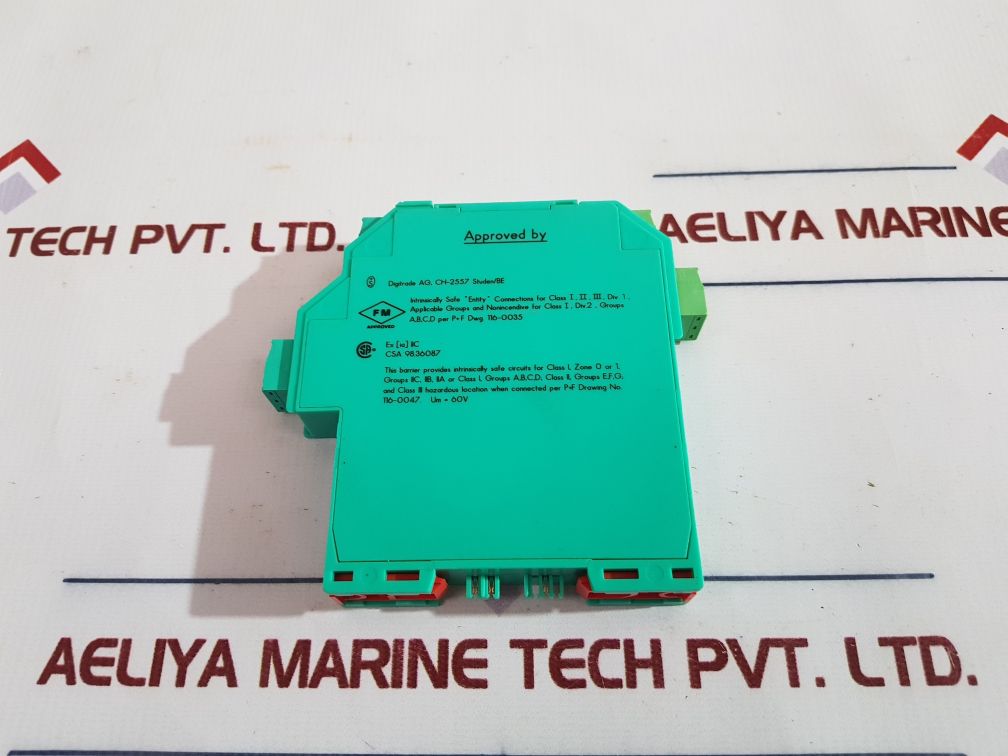 Pepperl+Fuchs K-system Kfd2-sot2-ex2 Switch Amplifier 38360S