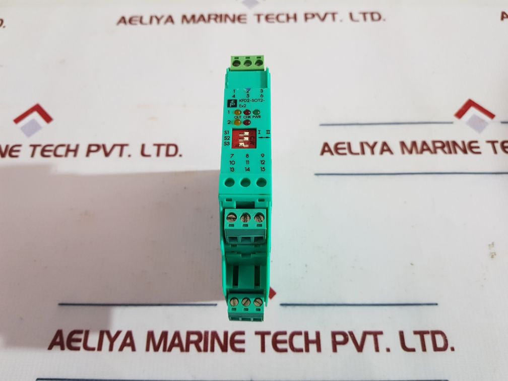 Pepperl+Fuchs K-system Kfd2-sot2-ex2 Switch Amplifier 38360S