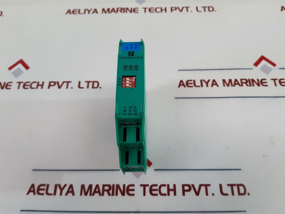Pepperl+Fuchs K-system Kfd2-sr2-ex1.W.Lb Switch Amplifier 132959