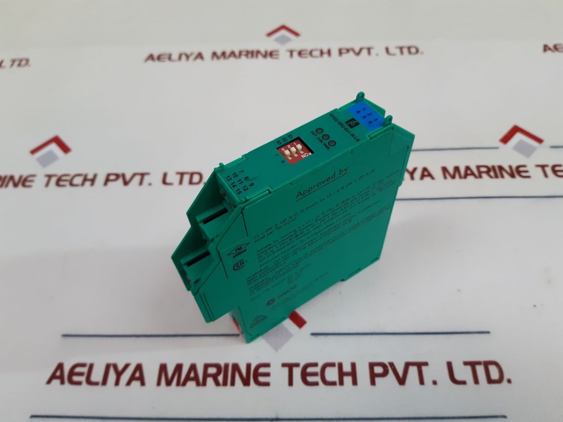 Pepperl+Fuchs K-system Kfd2-sr2-ex1.W.Lb Switch Amplifier 132959