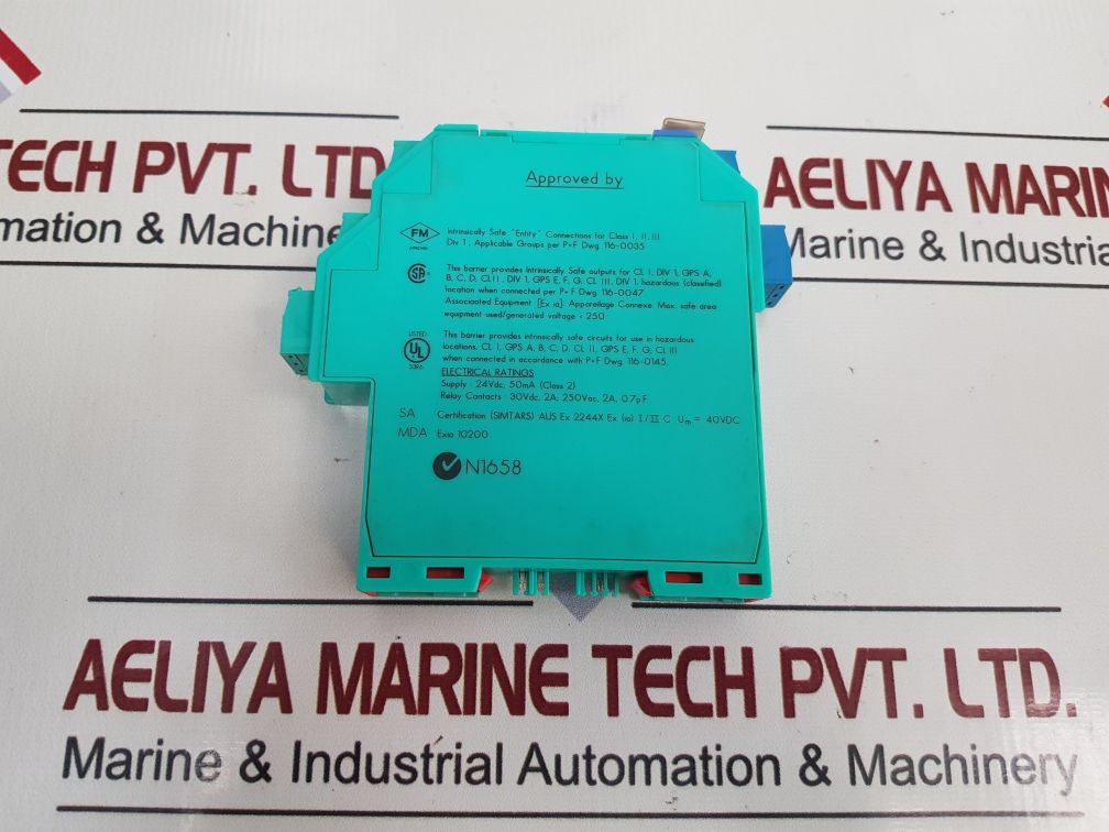 Pepperl+Fuchs K-system Kfd2-sr2-ex2.W Switch Amplifier 103368S