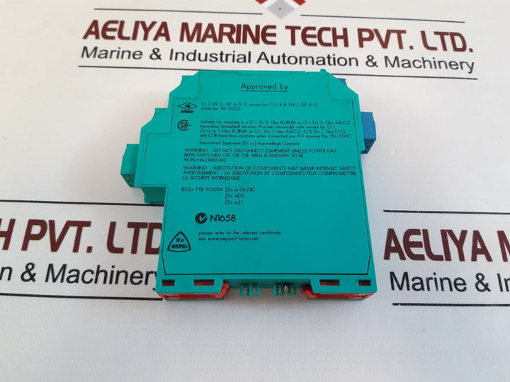 Pepperl+Fuchs Kfd2-sr2-ex2.W Switch Amplifier 132960