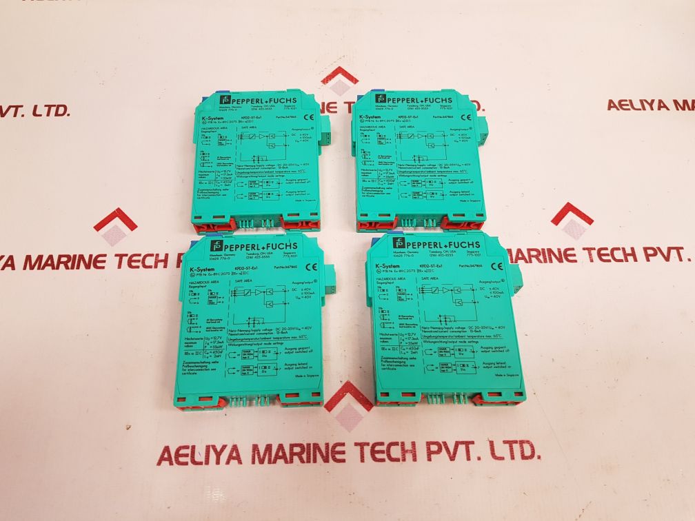 Pepperl+Fuchs K-system Kfd2-st-ex1 Switch Amplifier 34786S