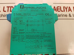 Pepperl+Fuchs K-system Kfd2-st-ex2 Safety Relay Module