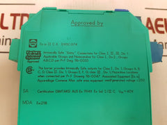 Pepperl+Fuchs K-system Kfd2-st-ex2 Safety Relay Module