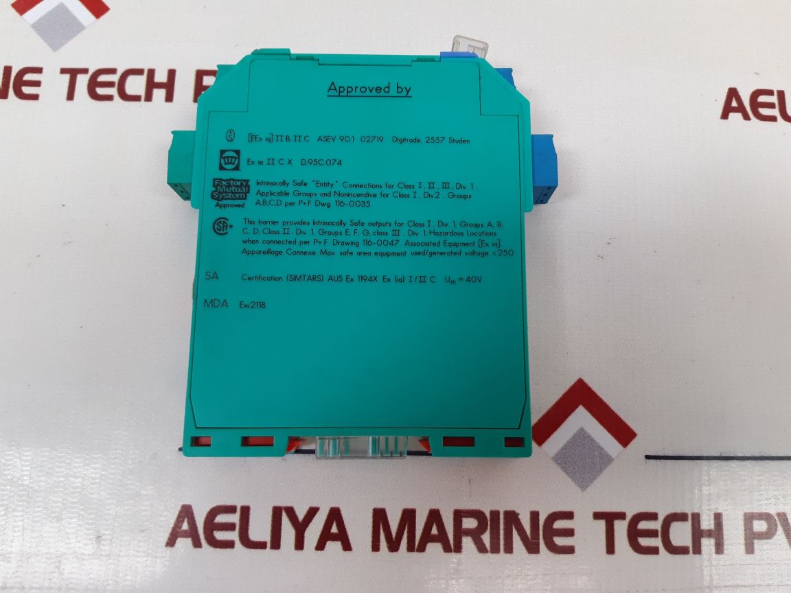 Pepperl+Fuchs Kfd2-st-ex2 Safety Relay Module 36676S