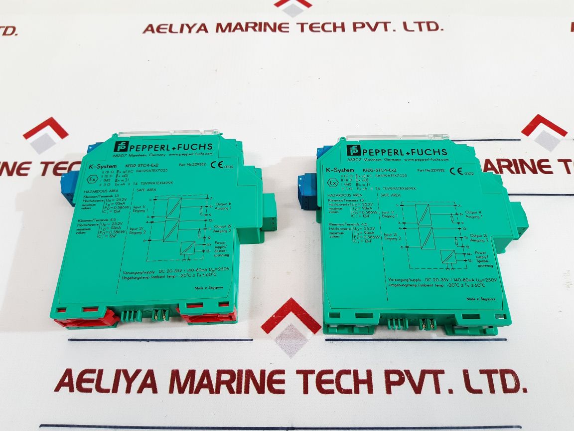 Pepperl+Fuchs K-system Kfd2-stc4-ex2 Isolated Barrier 229332