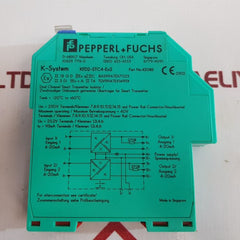 Pepperl+Fuchs Kfd2-stc4-ex2 Smart Transmitter Power Supply 42083 Used