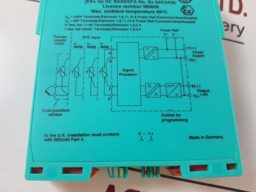 Pepperl+Fuchs Kfd2-ut-ex1-1 Universal Temperature Measurement Amplifier 71964