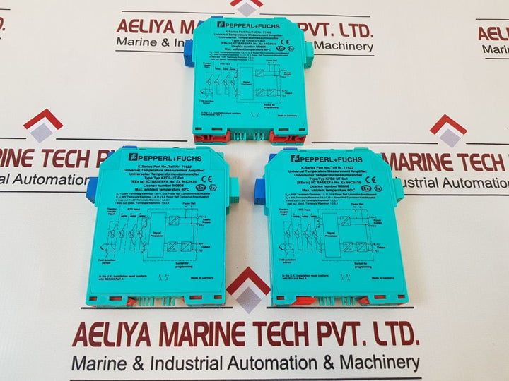 Pepperl+Fuchs Kfd2-ut-ex1 Temperature Measurement Amplifier 71922