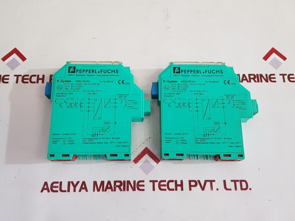 Pepperl + Fuchs K-system Kfd2-ut2-ex1 248764 Isolated Barrier