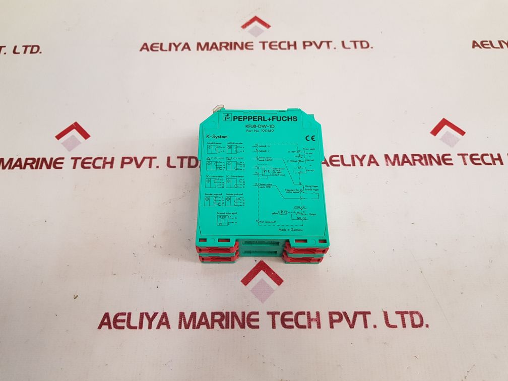 Pepperl+fuchs kfu8-dw-1.d speed monitor 190149