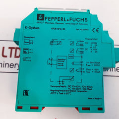 Pepperl+Fuchs Kfu8-ufc-1.D Frequency Converter 231195
