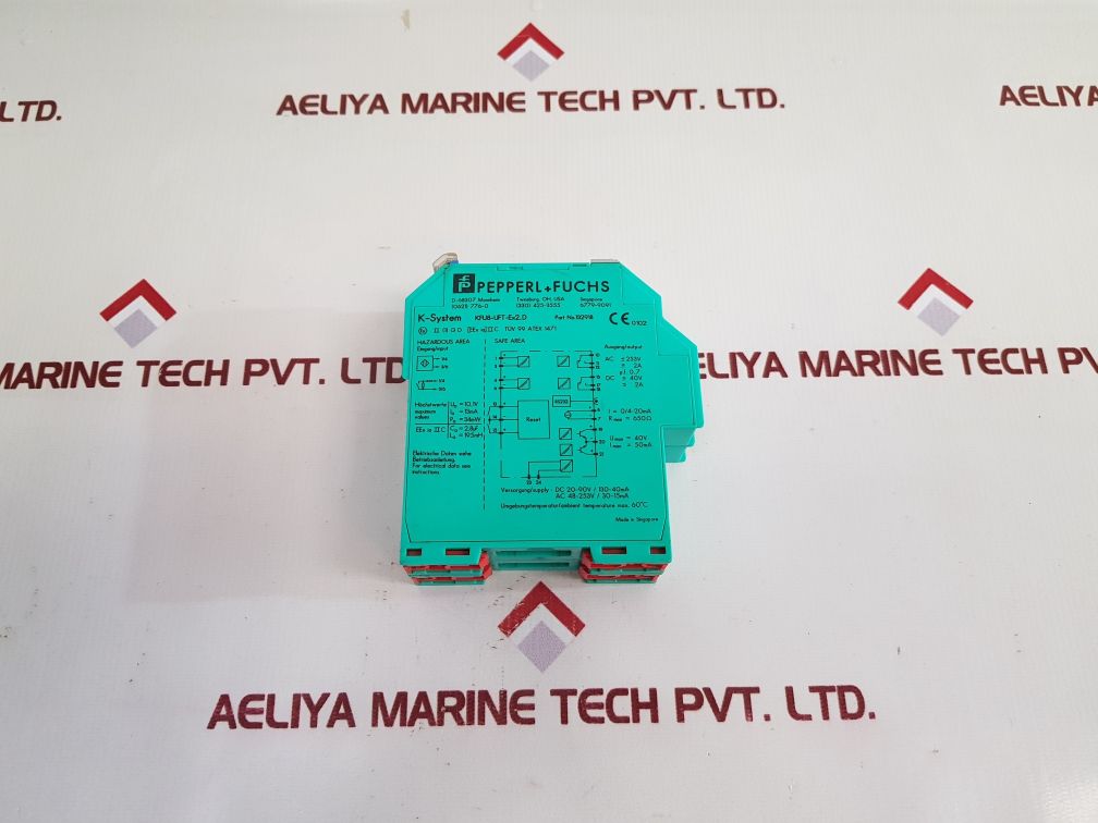 Pepperl+Fuchs K-system Kfu8-uft-ex2.D Isolation Barriers