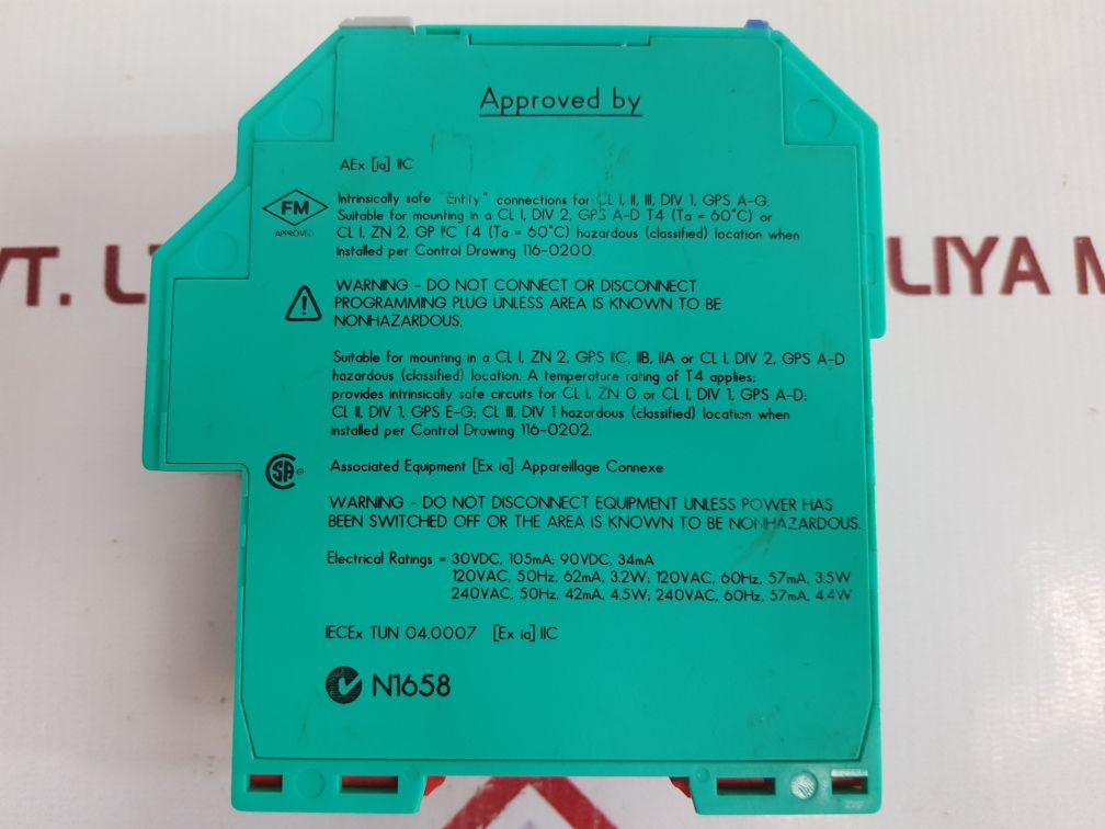 Pepperl+Fuchs K-system Kfu8-uft-ex2.D Isolation Barriers