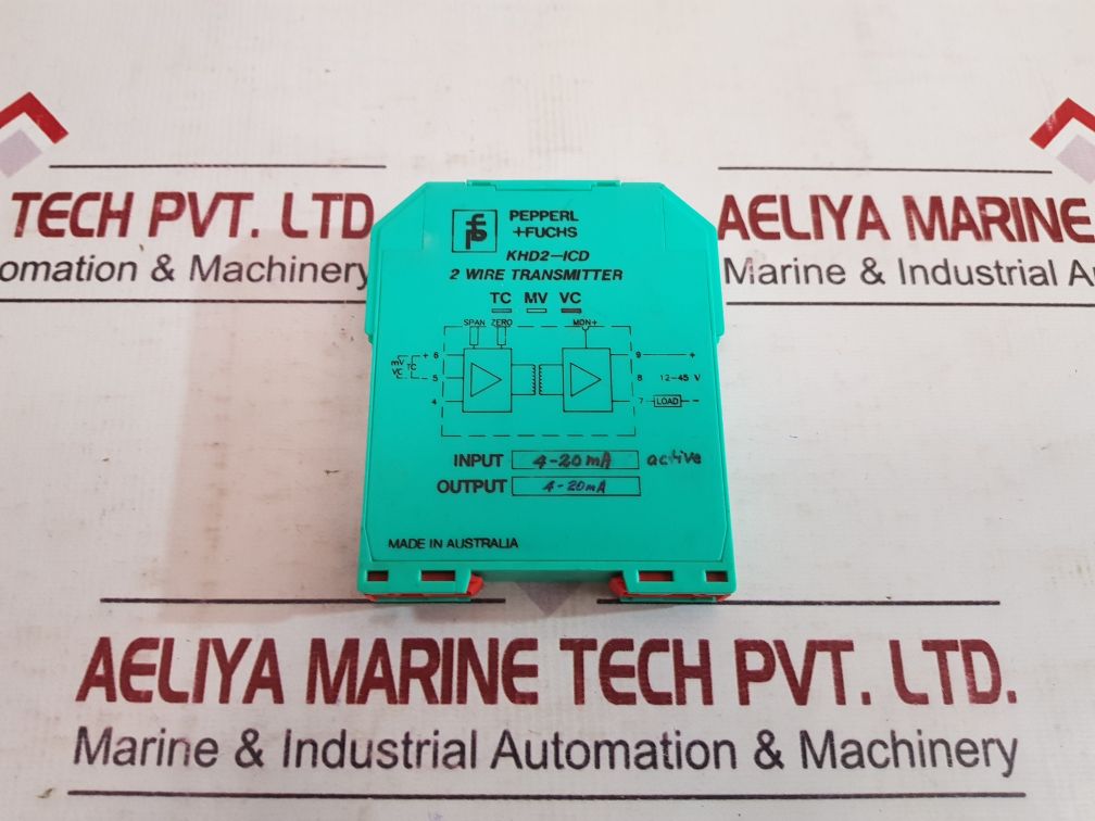 Pepperl+Fuchs Khd2-icd 2 Wire Transmitter