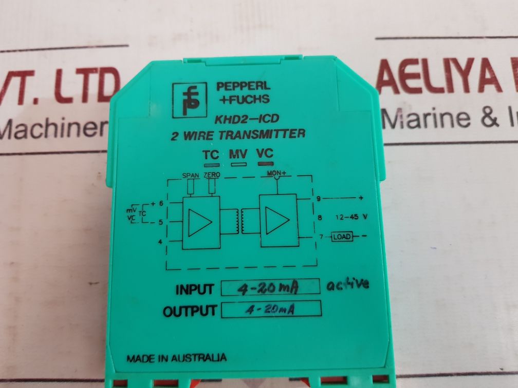 Pepperl+Fuchs Khd2-icd 2 Wire Transmitter