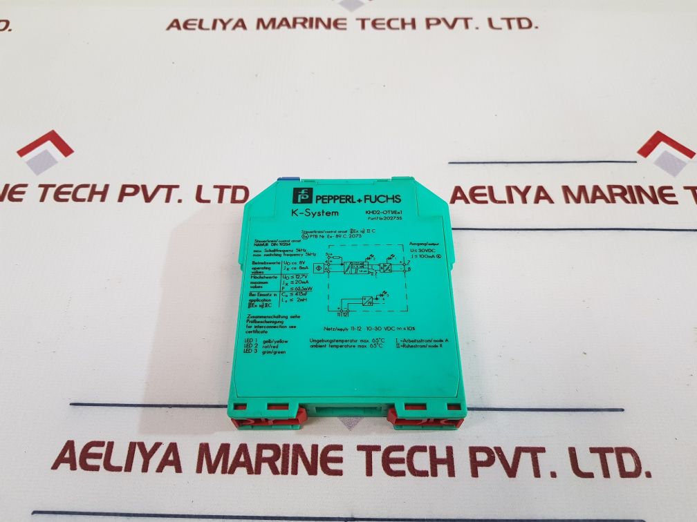 Pepperl+Fuchs Khd2-ot1/Ex1 Transformer Isolated Barrier