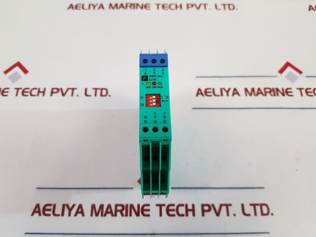 Pepperl+fuchs khd2-sr2-ex1.w switching amplifier 36776s