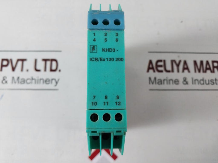 Pepperl+ Fuchs Khd3-icr/Ex 120 200 Transformer Isolated Repeater 71078