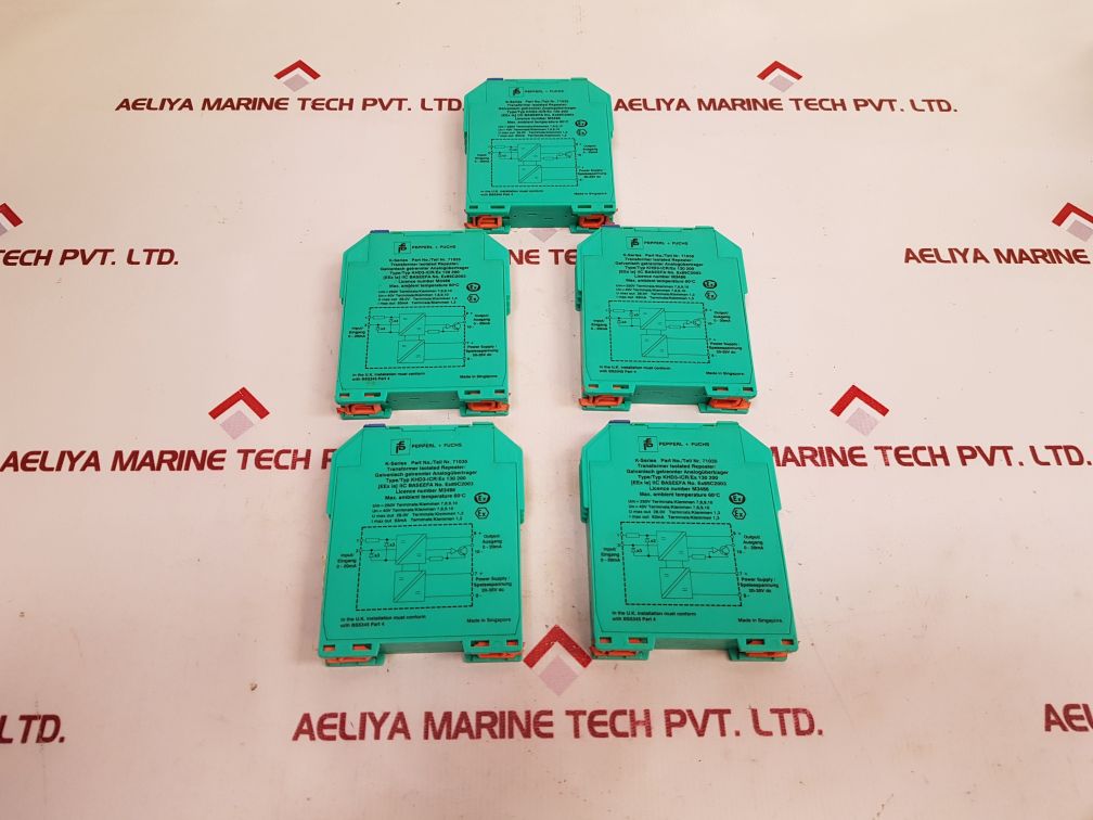 Pepperl + Fuchs K-series Khd3-icr/Ex 130 200 Transformer Isolated Repeater 71035