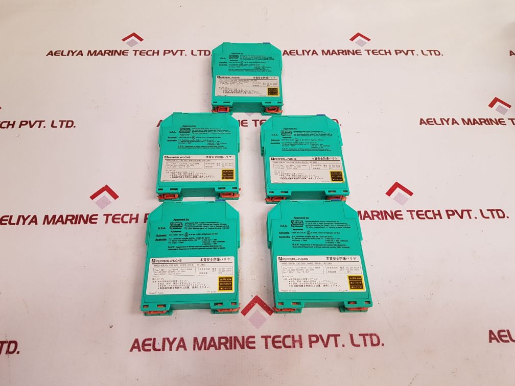 Pepperl + Fuchs K-series Khd3-icr/Ex 130 200 Transformer Isolated Repeater 71035