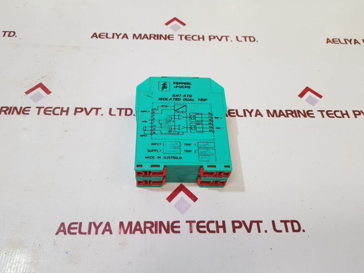 Pepperl+Fuchs Kht-rtd Isolated Dual Trip Amplifier