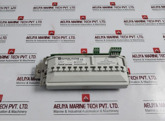 Pepperl +Fuchs R-jbsc-8 Field Connex Segment Protector 300V 10A 12Awg, 122024 (Not Working)