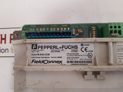 Pepperl+Fuchs Rd0-fb-ex4 Fieldconnex Fieldbus Barrier Dc 16-32V