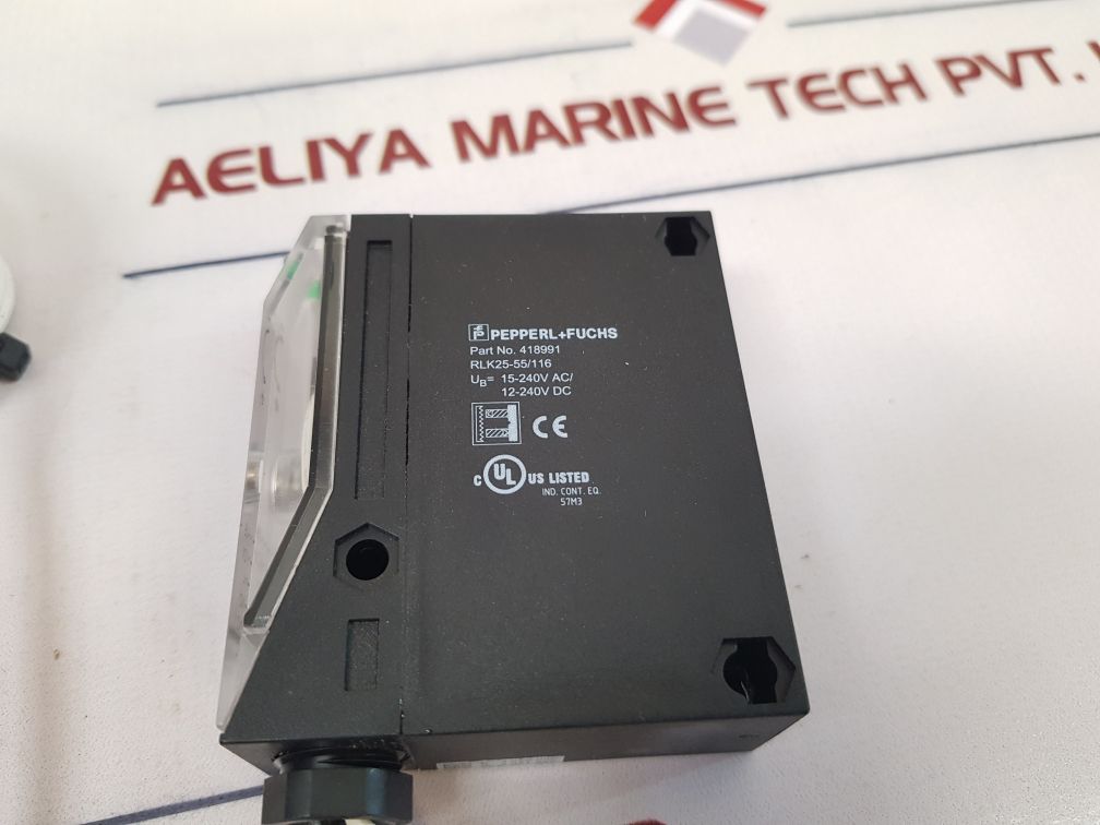 Pepperl + Fuchs Rlk25-55/116 Photoelectric Sensor 418991
