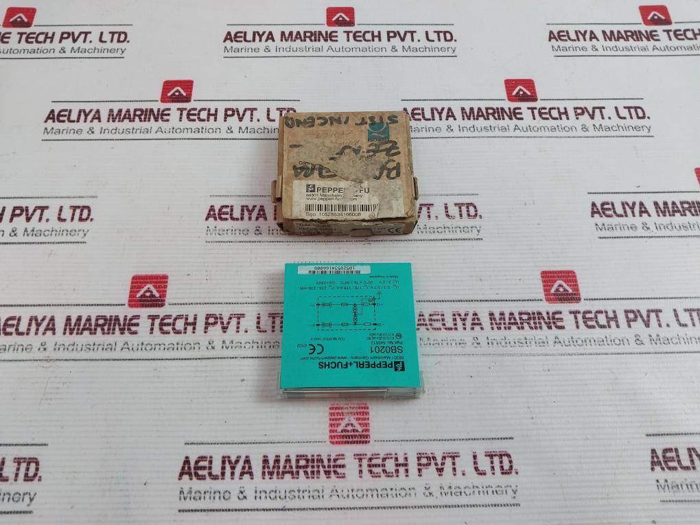 Pepperl+Fuchs Sb0201 Din Mount Zener Barrier 125A/250V