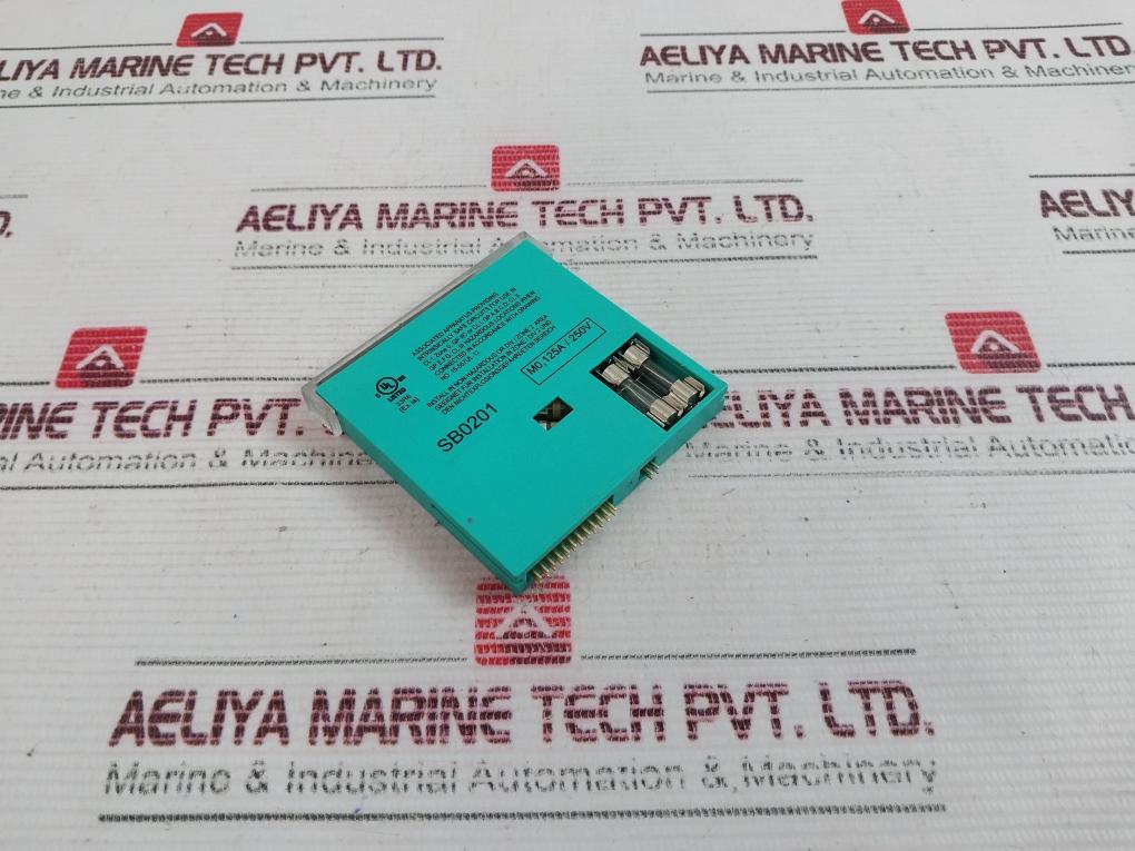 Pepperl+Fuchs Sb0201 Din Mount Zener Barrier 125A/250V