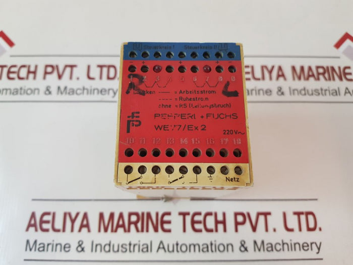 Pepperl+Fuchs We77/Ex2 Switch Amplifier 220V~