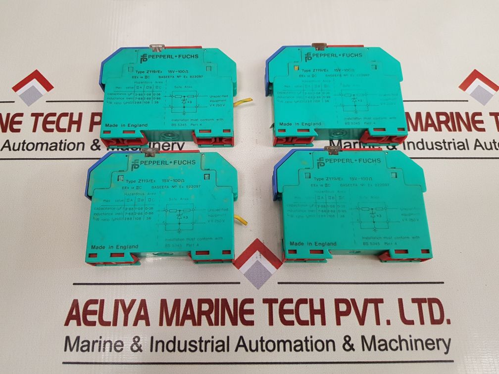 Pepperl+Fuchs Z119/Ex Zener Barrier Module 822097