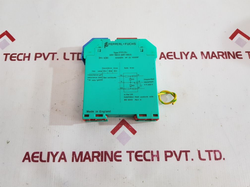 Pepperl + Fuchs Z175/EX Barrier Safety Relay Module