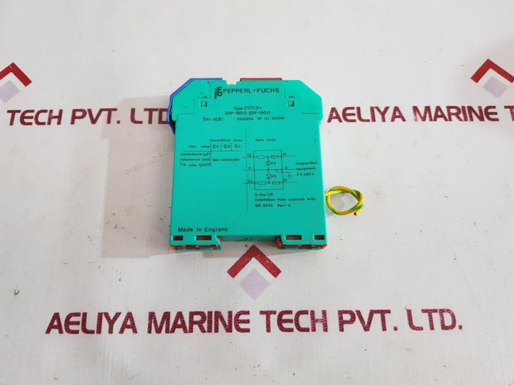 Pepperl + Fuchs Z175/EX Barrier Safety Relay Module
