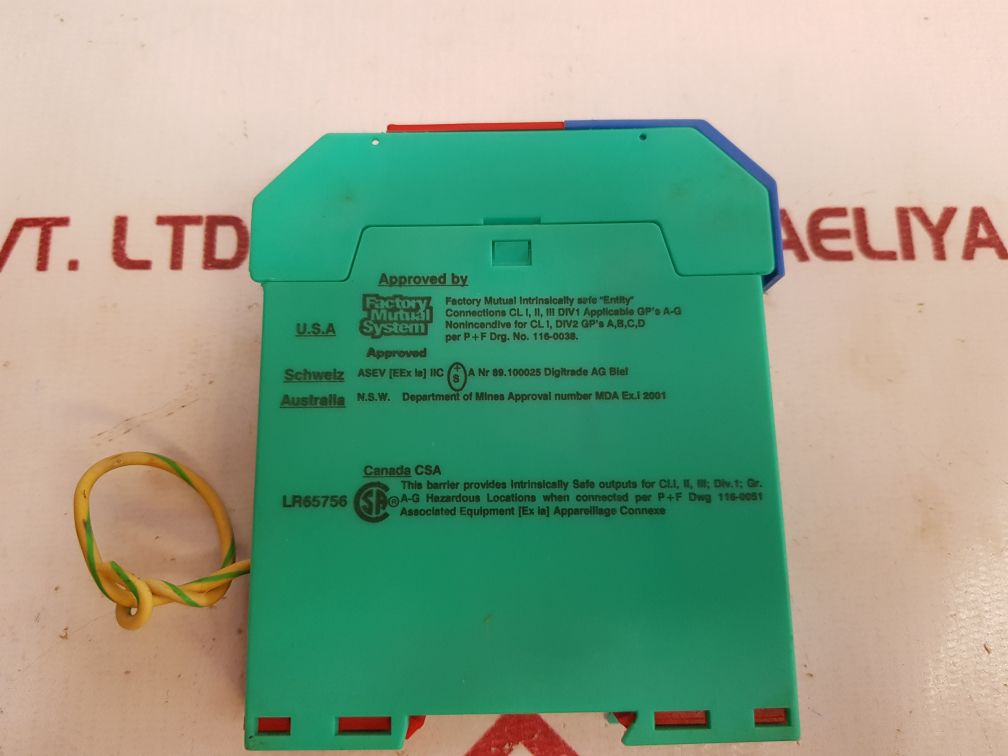 Pepperl + Fuchs Z479/Ex Safety Barrier