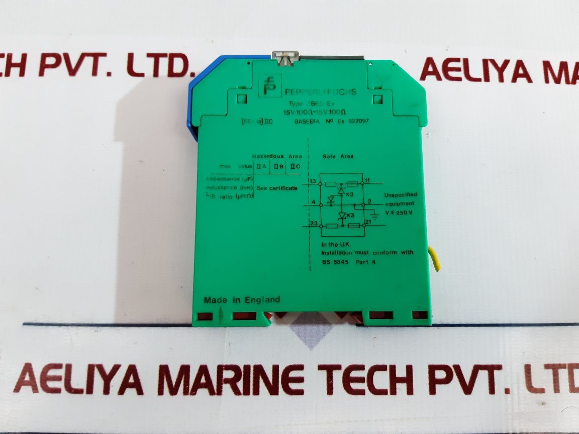 Pepperl+Fuchs Z665/Ex Barrier Relay Module