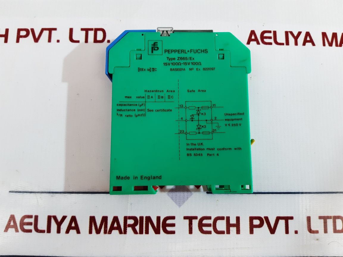 Pepperl+Fuchs Z665/Ex Barrier Relay Module