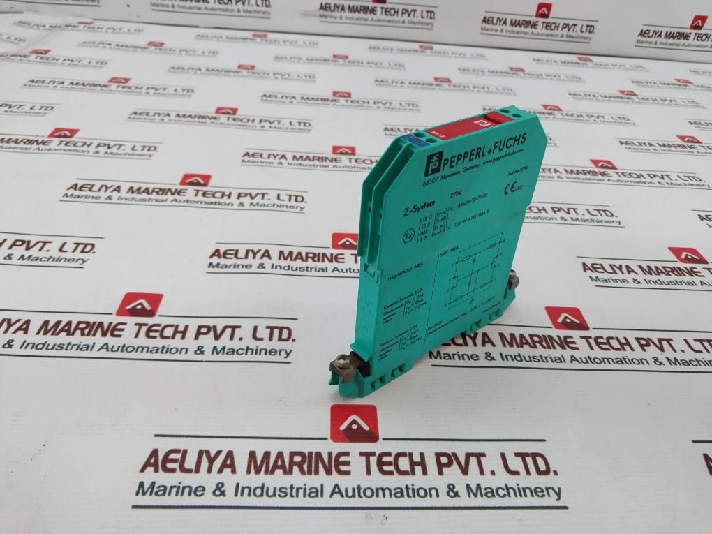 Pepperl+Fuchs Z764 Zener Barrier 71796 – Aeliya Marine Tech