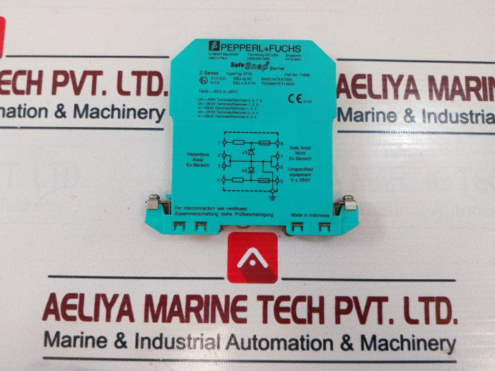 Pepperl+fuchs Z779 Safe Snap Barrier 71806