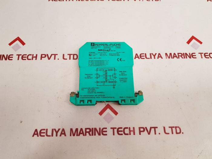 Pepperl+fuchs z-series z787.h safe snap barrier