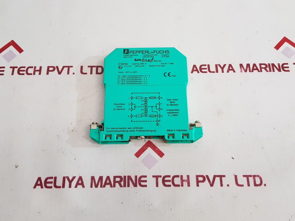 Pepperl+Fuchs Z-series Z961.H Safesnap Barrier 71995